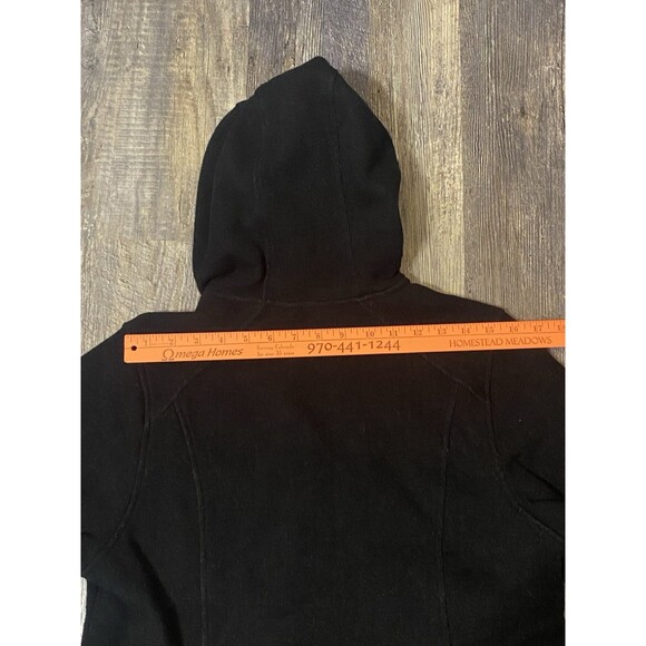 Bergans of Norway Myrull Lady Coat Black Wool Hooded Jacket Women's Large 1880 - Picture 16 of 16